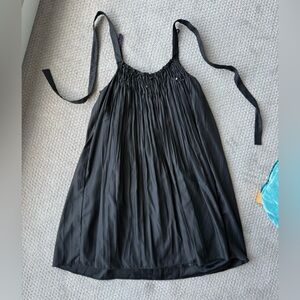 Black Matieres Parachute Dress